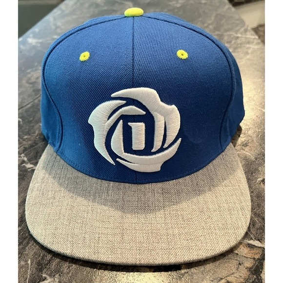 SNAP BACK MENS HAT BLUE GRAY YELLOW SWEET HOME CHICAGO CAP -Nice! - Picture 1 of 7